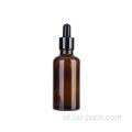50 ml ronde glas etherische oliefles met druppelaar